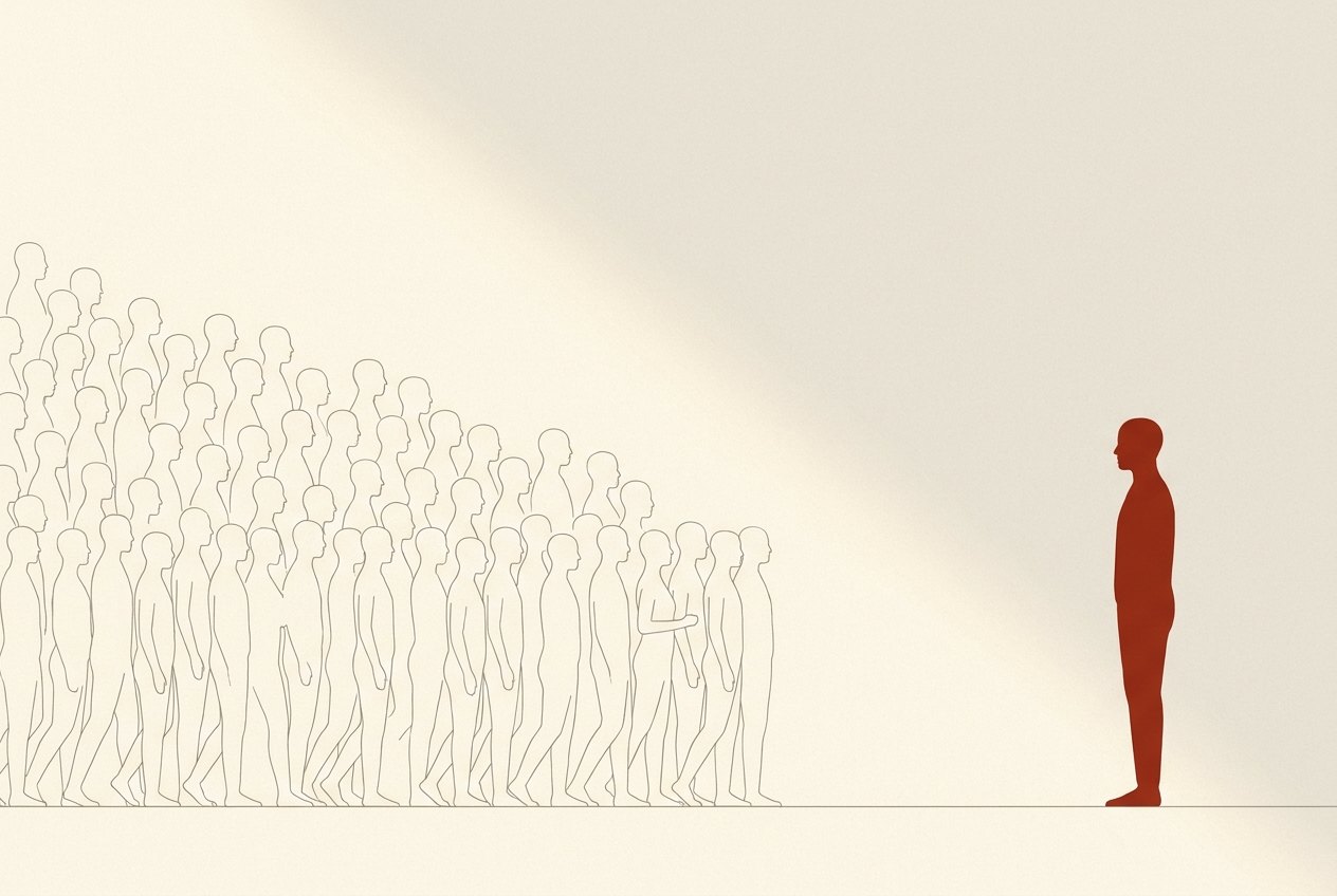 숫자로 센 사람들과, 이름이 있는 한 사람
