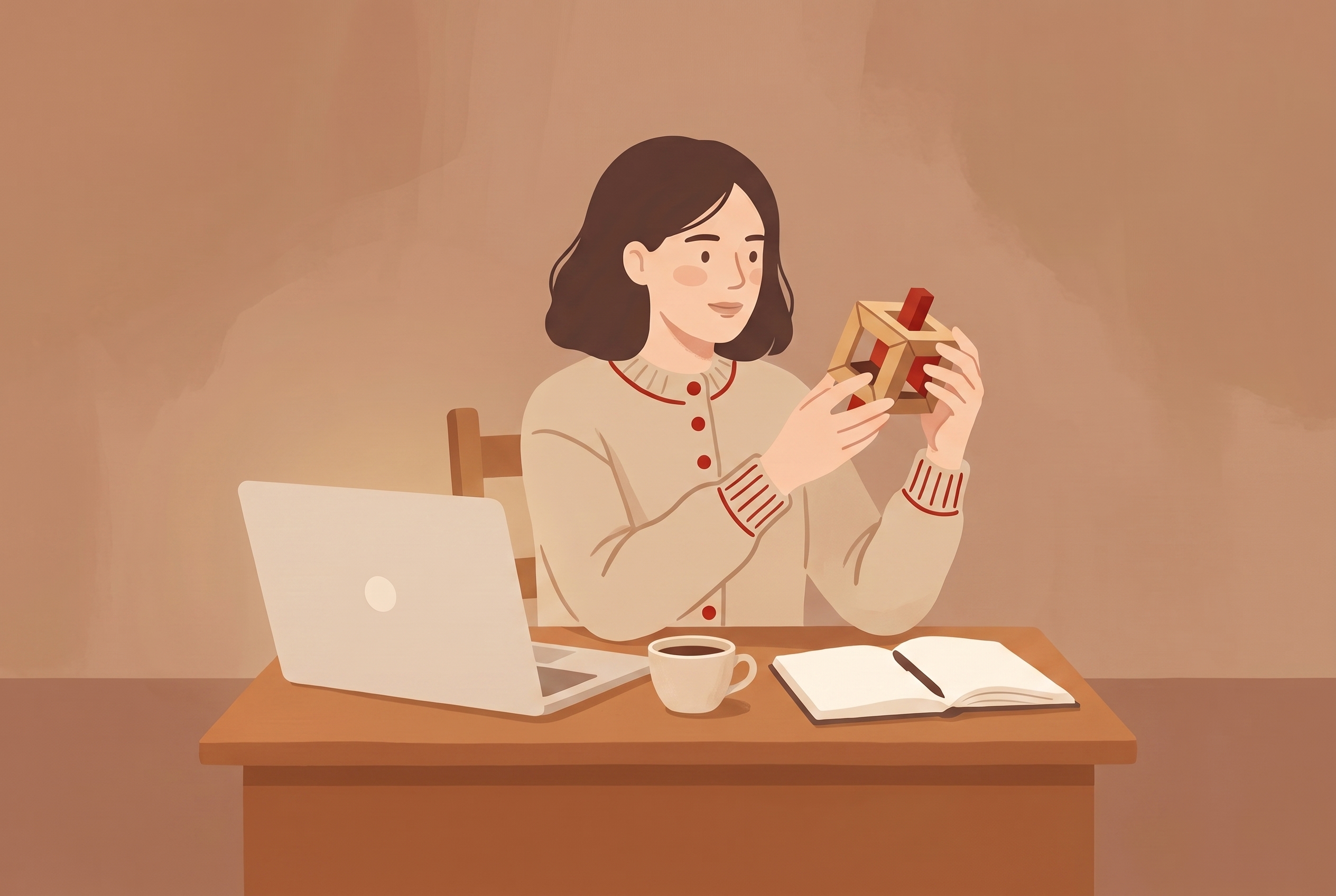 대상을 돌려보며 관점이 뒤집히는 깨달음의 순간 — 관점 뒤집기